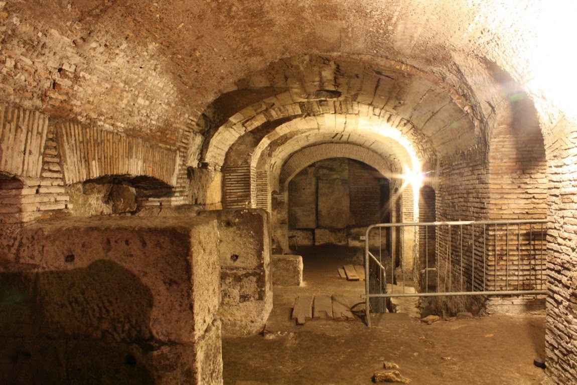 I sotterranei di S. NICOLA in CARCERE e il Foro OLITORIO
